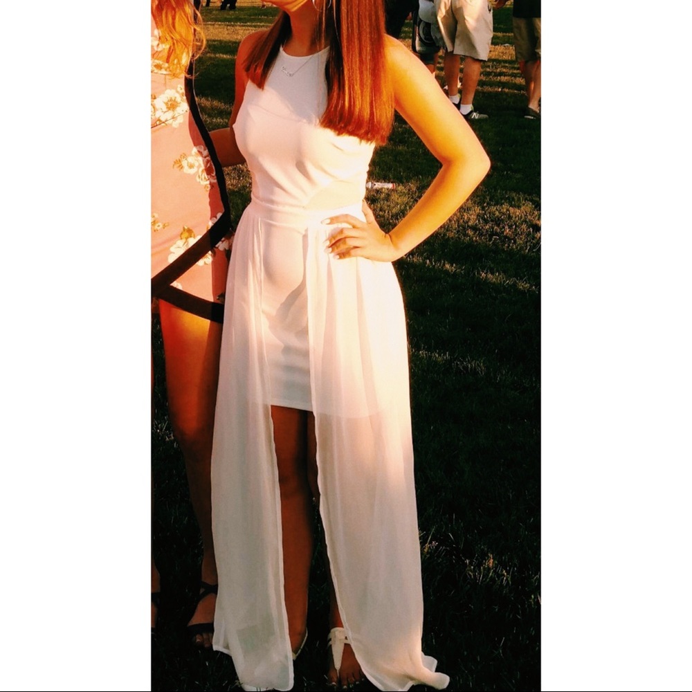 white homecoming dress